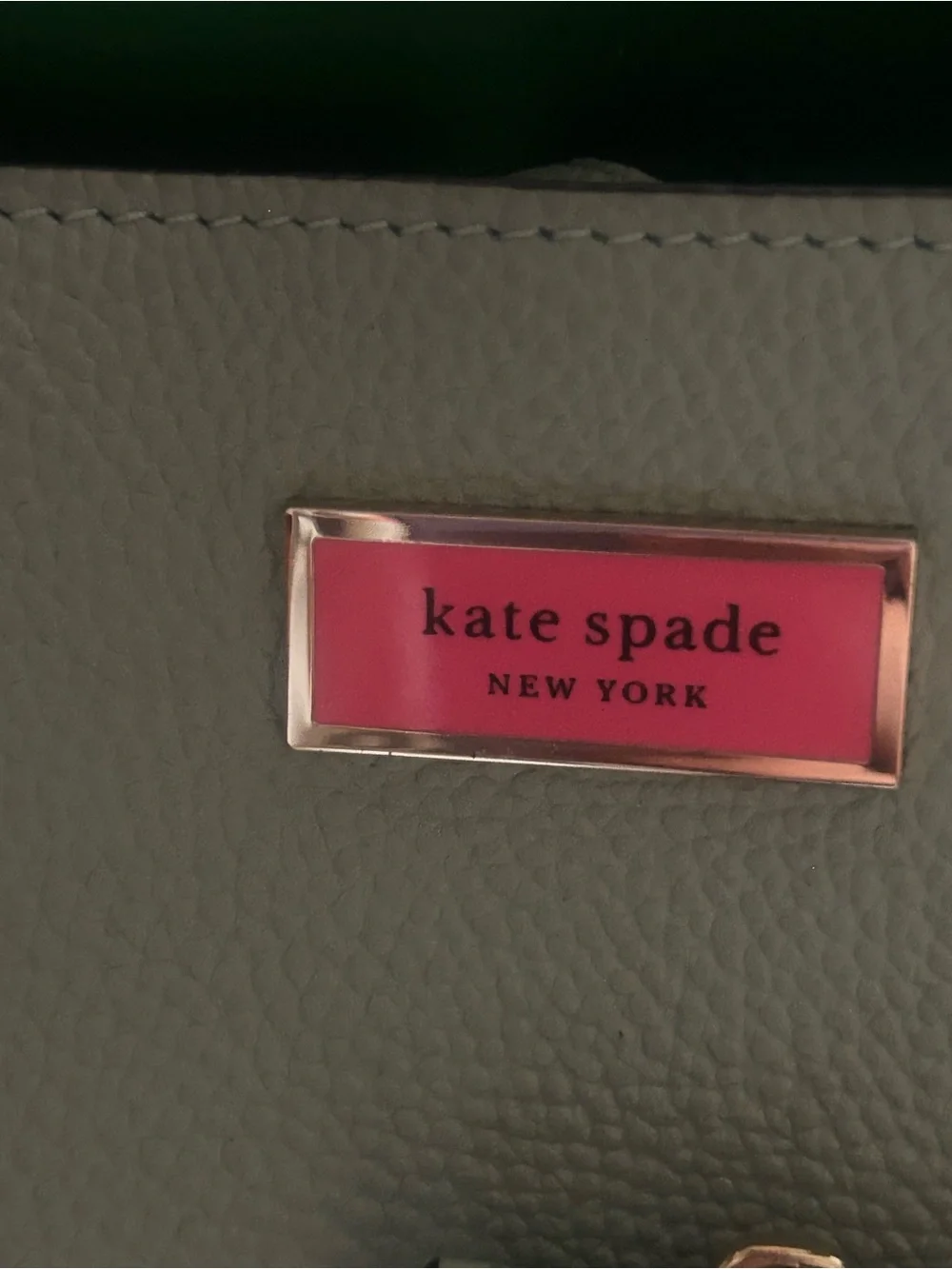 Kate Spade New York Sam Medium Satchel in the Light Pistachio
